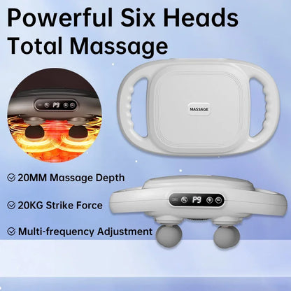 Professional 6-Head Massage Gun – Relax & Restore Muscles