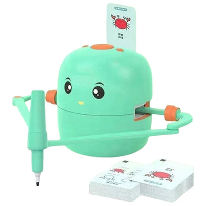Educational Drawing Robot – Fun Learning Toy with 100 Cards