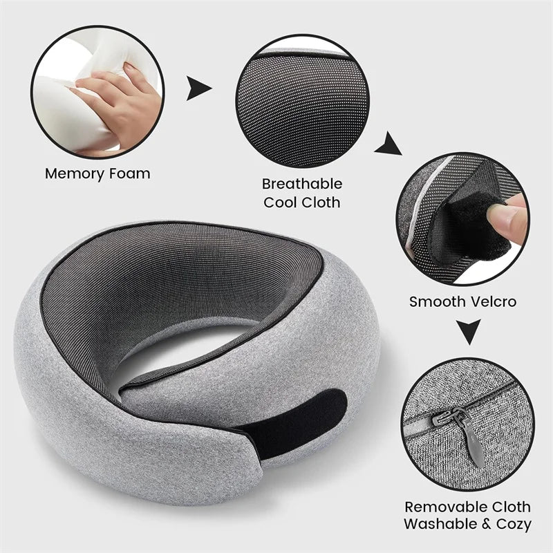 Portable Ergonomic Travel Neck Support