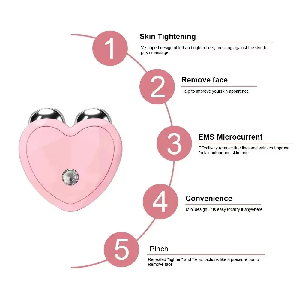 Microcurrent Facial Massager – Rejuvenation & Lift