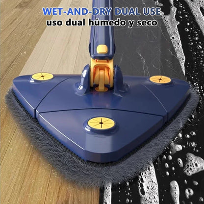 360° Triangle Cleaning Mop – Multifunctional Household Tool