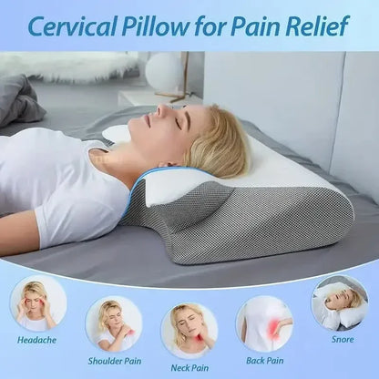 Ergonomic Cervical Pillow – Pain Relief & Better Sleep
