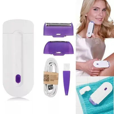 Portable Mini Epilator – Painless Body & Facial Hair Removal