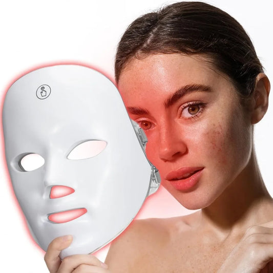 Facial LED Therapy Mask (7 Colors) – Youthful Skin at Home