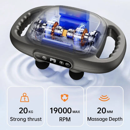 Professional 6-Head Massage Gun – Relax & Restore Muscles