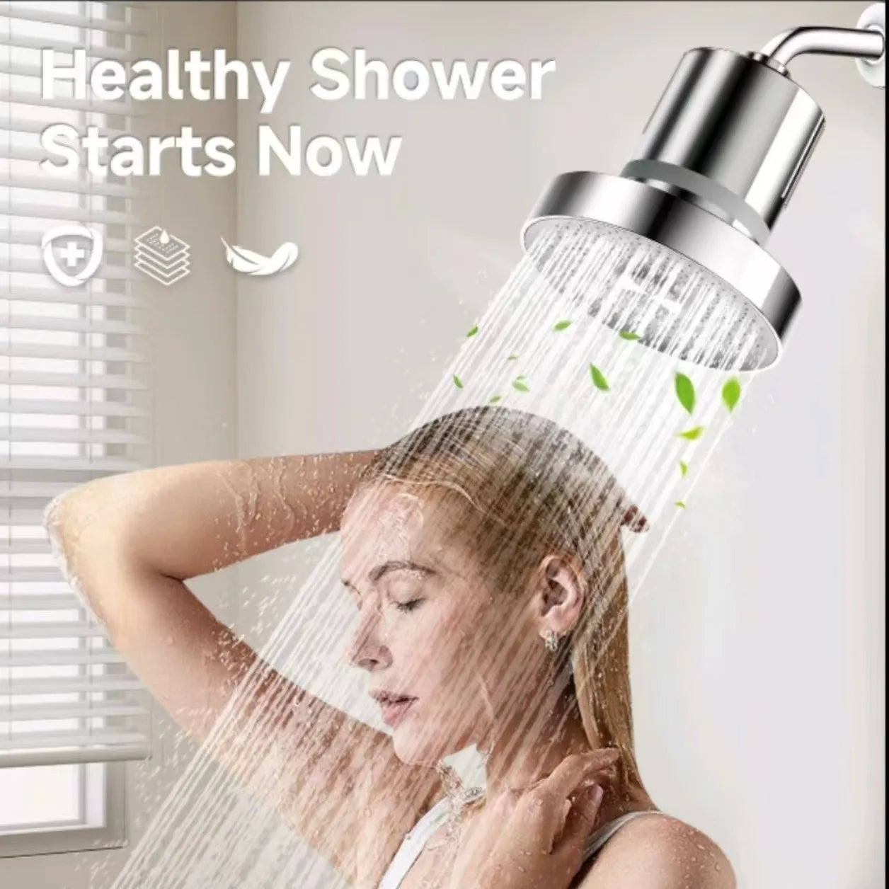 Shower Filter Head – Remove Residual Chlorine Easily