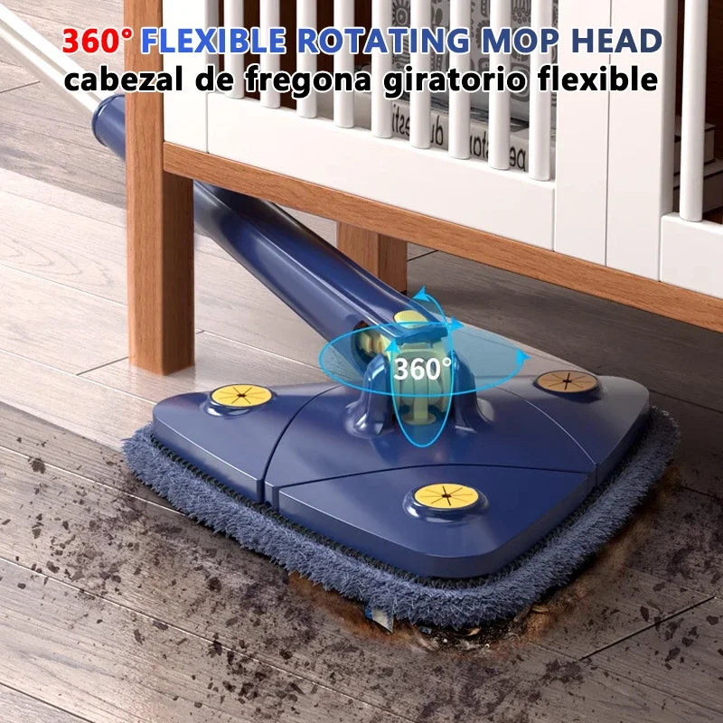 360° Triangle Cleaning Mop – Multifunctional Household Tool