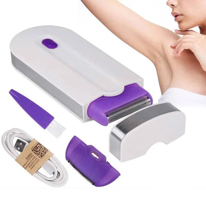 Portable Mini Epilator – Painless Body & Facial Hair Removal