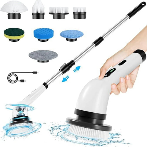 Cordless 7-in-1 Cleaning Brush – Deep Clean Made Easy